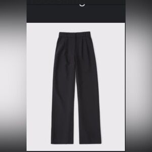 Abercrombie & Fitch Sloane Tailored Pant - Black